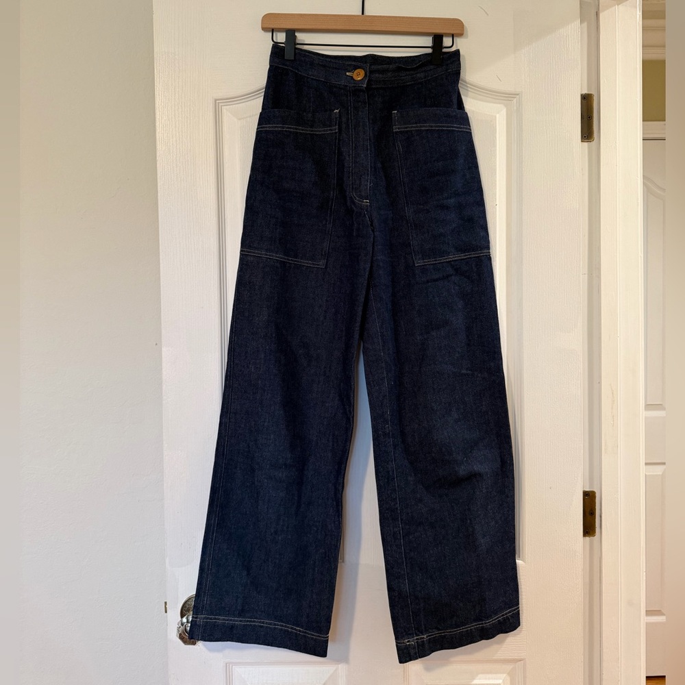 Ilana Kohn Chama Pants in deadstock denim